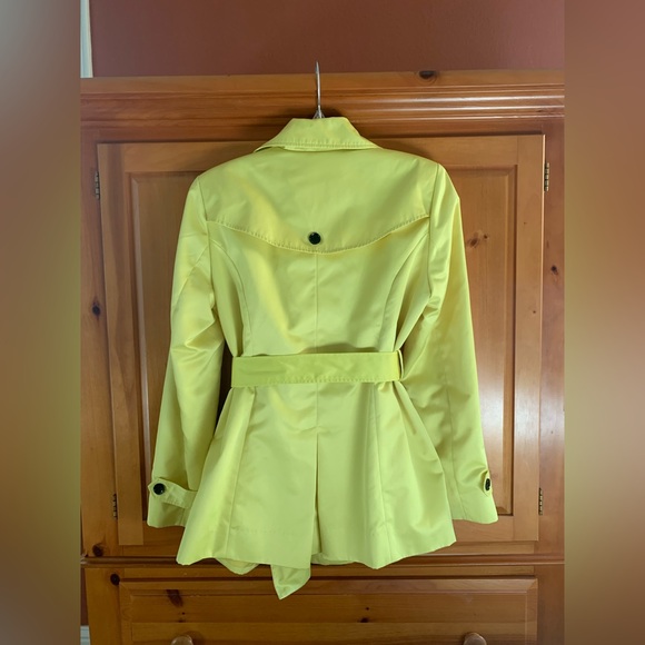 INC Yellow Double-Breasted Women's Jacket - Picture 2 of 3